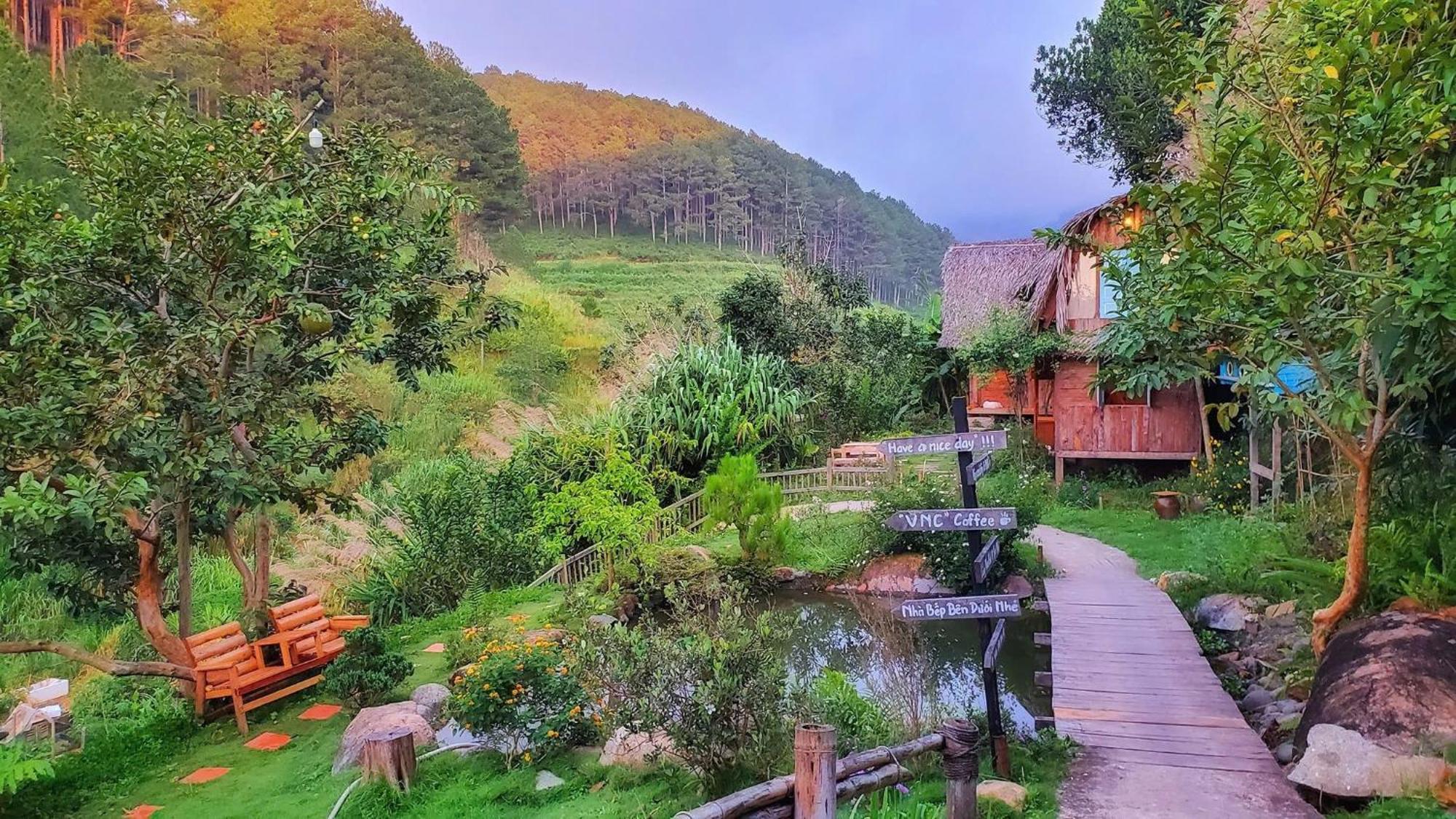 דה לאט Vuon Nha Cui Homestay מראה חיצוני תמונה