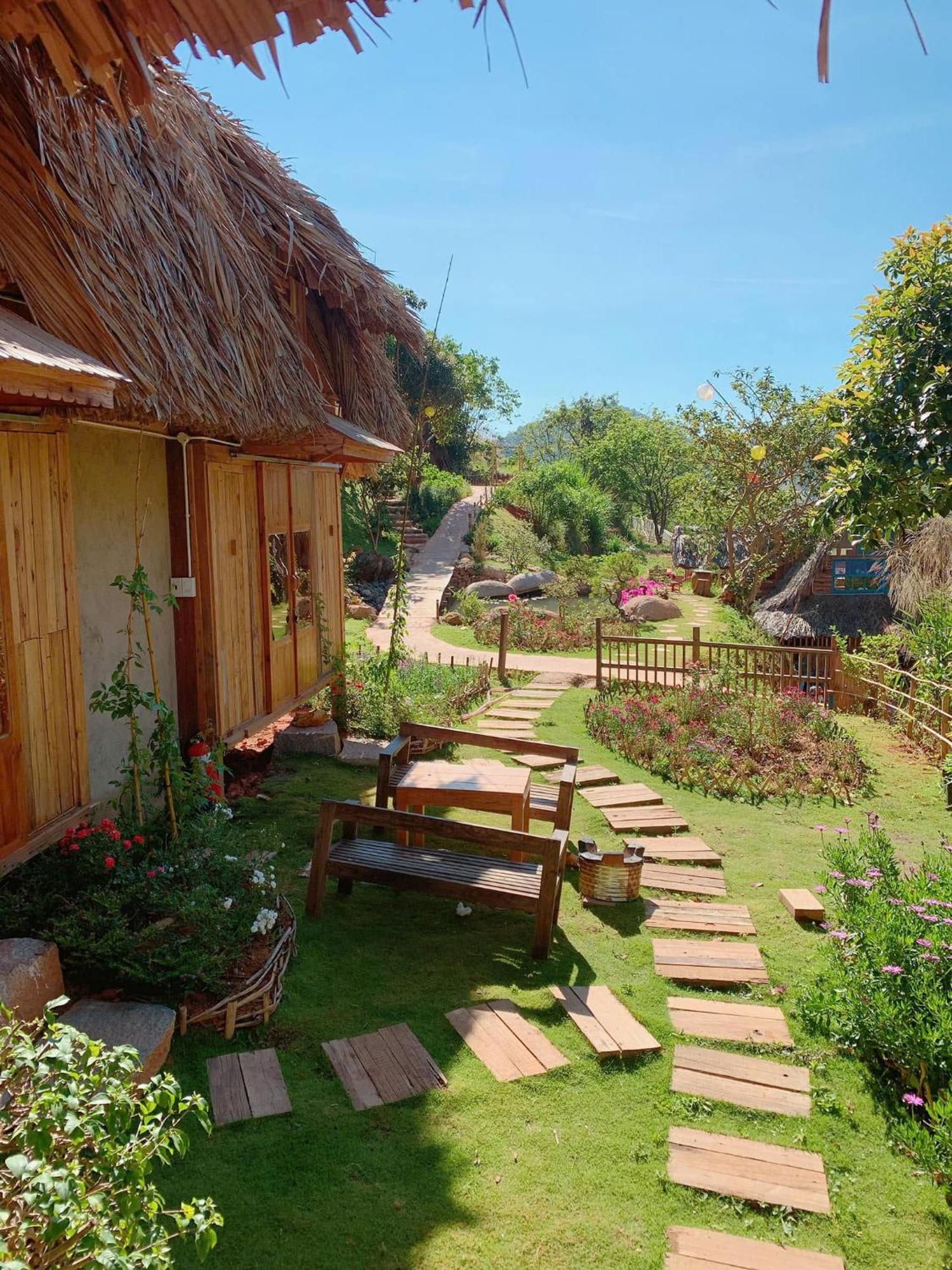 דה לאט Vuon Nha Cui Homestay מראה חיצוני תמונה